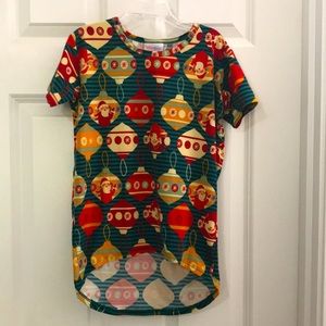 🎅🏼 Lularoe Christmas Shirt Gracie Size 6
